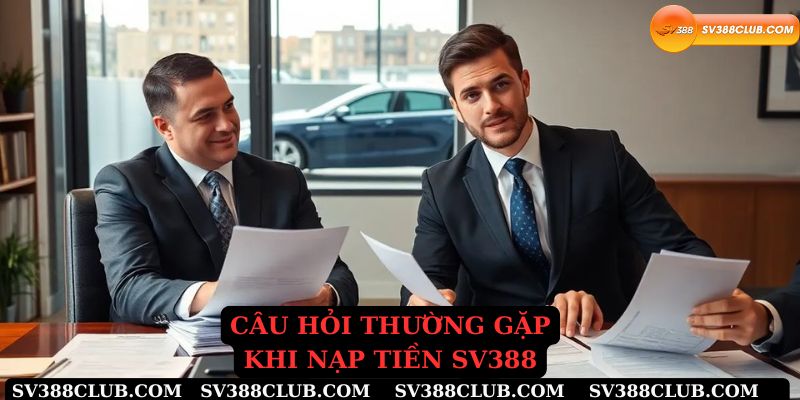Câu hỏi thường gặp khi nạp tiền Sv388