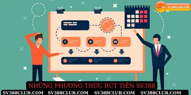 Những phương thức rút tiền Sv388