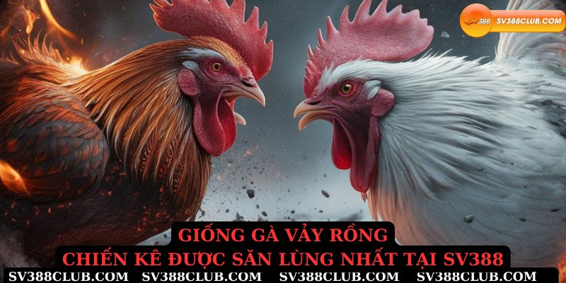 Giống gà vảy rồng chiến kê được săn lùng nhất tại sv388